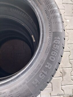 Prodám 4 x letní pneu Continental 165/60/15 cena za 4 ks - 7