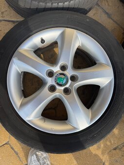 Alu kola Škoda Fabie 2 195/55 R15 - 7