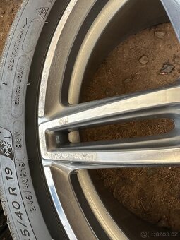 Mercedes E class W213 AMG R19 5x112 Zimní Michelin Alpin - 7