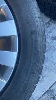 VW alu 5x112 R17 se zimními pneu 5mm - 7