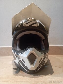 Moto helma vel. L + brýle - dobrý stav - 7