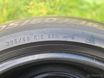 2x Zimní pneu Pirelli Sottozero 3 - 205/60 R16 XL - 90% - 7