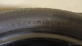 Dunlop 185/60 r15 + 165/65 r15 dvourozměrné - 7