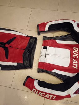 Ducati Corse-Dámská kožená moto kombinéza, dvoudílná - 7