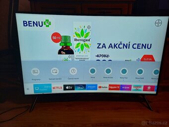 Prohnutá 4K Smart TV Samsung UE49NU7372-úhlopříčka 123cm - 7