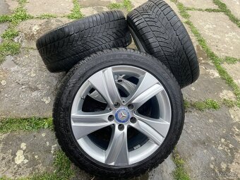 Originální sada kol Mercedes W212/S212, 245/45/17 zimní - 7