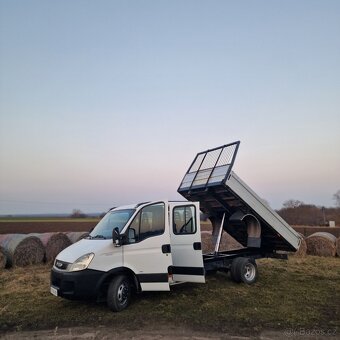 Iveco Daily 35 C 12 -sklápěč-double kabina-7.míst. do 3,5t. - 7