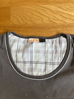 Dámské pyžamo se sobem flanel kalhoty Jolinesse - 7