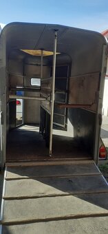 Přívěs na 2 koně IFOR WILLlAMS s přední rampou - 7