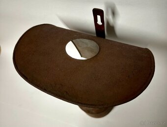 Stará lampa petrolejka NEBĚŽNÁ krásná dekorace - 7