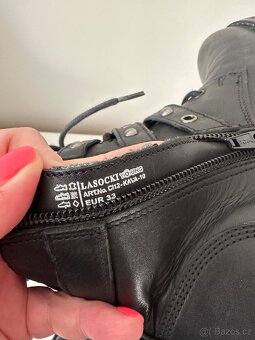 Kožené boty Lasocki 33 - 7