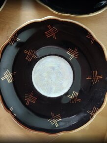 Retro čs. porcelánový čajový set MSB Božíčany - 7