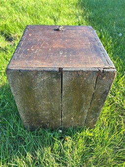 Dřevěná bedna, box, skříňka - 7