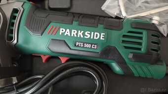 Ponorná pila Parkside PTS 500 C2 s laserovým naváděním Nová - 7