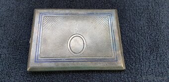 STARÁ STŘÍBRNÁ TABATĚRKA 142,5 Gr. - 7