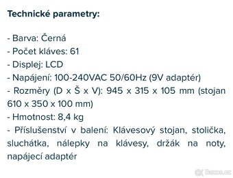 Elektronické klávesy - 7