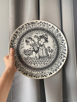Rosenthal Tác na zavěšení Léto 35 cm, Bjorn Wiinblad - 7