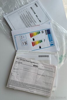 Plynový kotel s ohřevem TUV BAXI Eco5 Blue 24 - 7