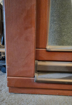 Dřevěné okno 58x97 + dvojsklo - 7