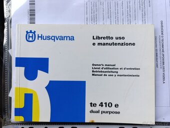 Husqvarna te 410 zamluveno do 8.4 - 7