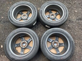 Prodám sadu ALU kol Advanti 205/60R16 zimní - 7