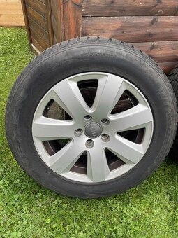 Originál kola Audi na zimních pneu 225/55/16 - 7