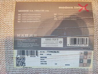 Prodám dětský koberecMinnie CA 100x150cm - 7