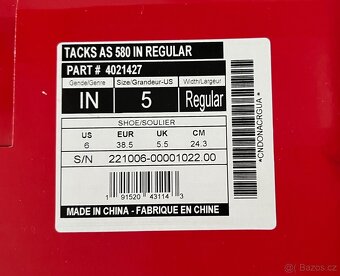 Brusle CCM Tacks AS 580 INT vel.5 - 7