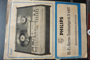 Kotoučový magnetofon PHILIPS N4407 - 7