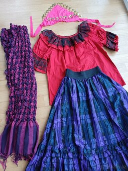 Karnevalový kostým CIKÁNKA vel. M/L - 7