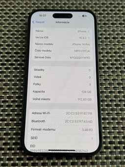 IPhone 14 Pro 128GB Space Black - 7