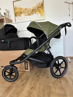 Thule urban glide 2 green 2023, zanovni stav + korbicka - 7