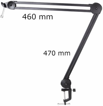 Mikrofon USB SPC Gear SM900T + stojan / rameno Alctron MA612 - 7