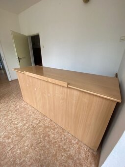 Stůl 200×70×92 cm – světlý dekor, s úložným prostorem - 7