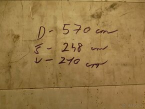 Valníková nástavba 5,7m s konstrukcí - 7