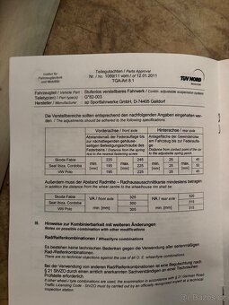 ap sportfahrwerke sportovní stavitelný podvozek GF82-003 - 7