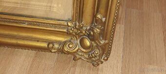 Starožitné zrcadlo Bidermeier - 7