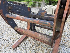 Kleště na kulatinu na volvo ,drapák na dřevo - 7