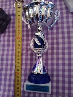 Prodám poháry, trofeje kus 50 Kč - 7
