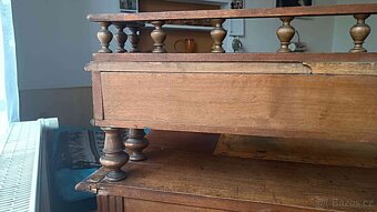 Starožitný psací stůl - 7