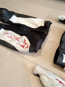 Dainese Lady-Dámská kožená moto kombinéza, XL - 7