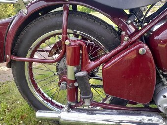 Bsa B33 500 ohv, bílé TP SPZ r.v. 1953 - 7