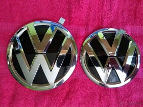 VOLKSWAGEN ZNAK/LOGO 3D 11cm-NOVÉ ORIGINÁL - 7