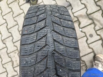 4x al kola 5x120 17 + pneu zimní 215/60 R17C - 7