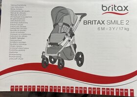SET - kočárek hluboká korba BRITAX i sportovní na zimu - 7