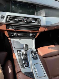 BMW 535d F11 – 220 kW, M paket, full výbava, kůže cognac - 7