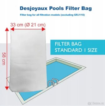 Filtrační vak 15 mikronů pro fıltrace desjoyaux - 7