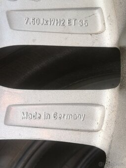 Použité alukola 7,5J17 5X112 Škoda Volkswagen Seat Audi - 7