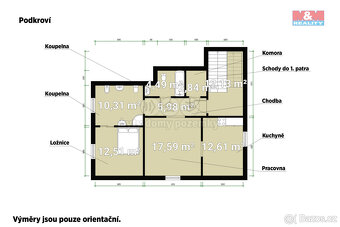 Prodej hotelu, penzionu, 298 m², Bečov nad Teplou - 7