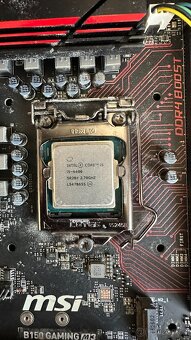 MSI B150 GAMING M3 + i5-6400 (4C/4T) - 7